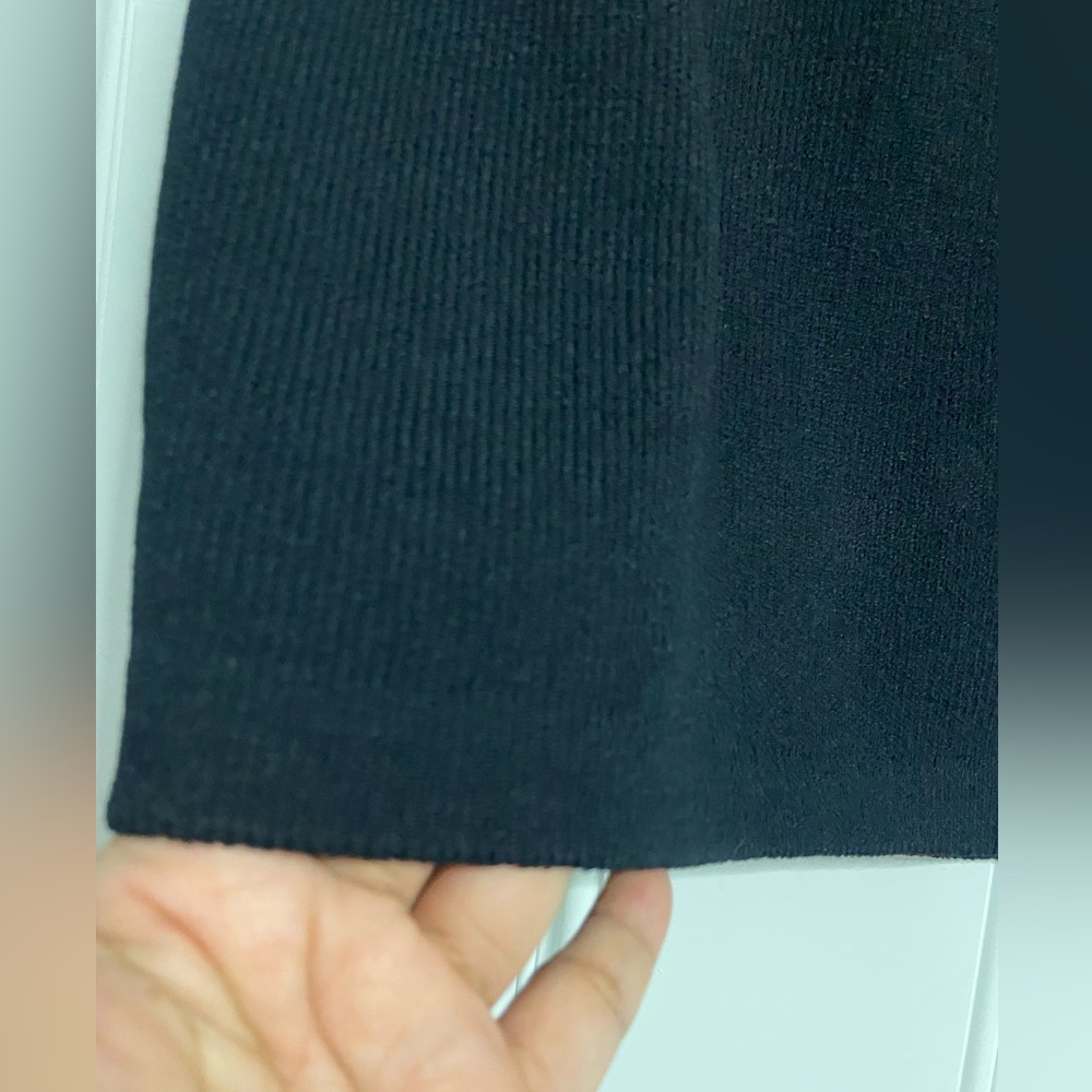 ST. JOHN BASICS Black SANTANA Knit Pencil Skirt - Picture 2 of 5